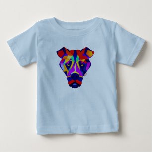 T-shirt Pour Bébé T-shirt bébé bleu ciel Alexander's Dog