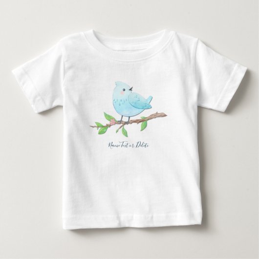 T-shirt Pour Bébé T-shirt bébé Blue Bird (Devant)