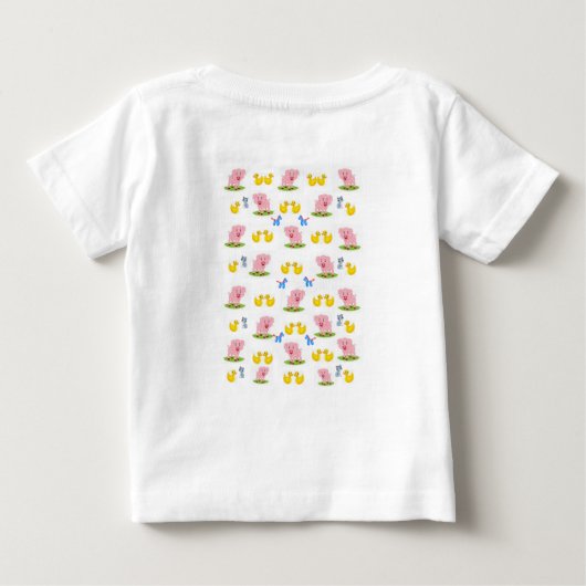 T-shirt Pour Bébé T-shirt bébé canard (Dos)