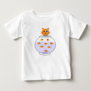 T-shirt Pour Bébé T-shirt bébé chat
