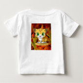 T-shirt Pour Bébé T-shirt bébé chat (Dos)