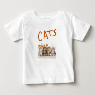 T-shirt Pour Bébé T-shirt bébé chat
