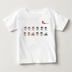 T-shirt Pour Bébé T-shirt bébé chien adorable