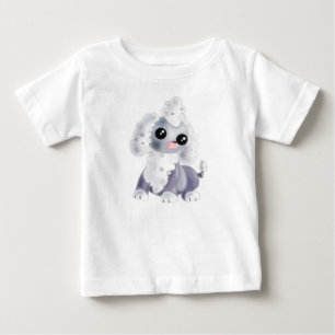 T-shirt Pour Bébé T-shirt bébé chien animal mignon
