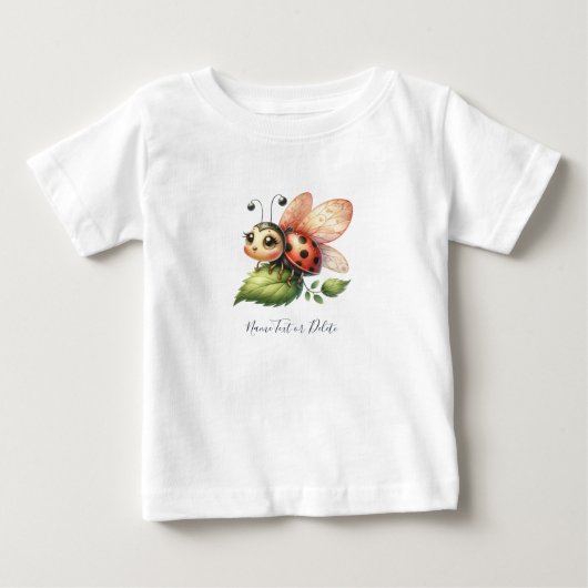 T-shirt Pour Bébé T-Shirt Bébé Coccinelle (Devant)