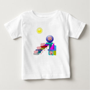 T-shirt Pour Bébé T-shirt bébé cochon