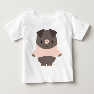 T-shirt Pour Bébé T-shirt Bébé cochon cartonné mignon et robuste