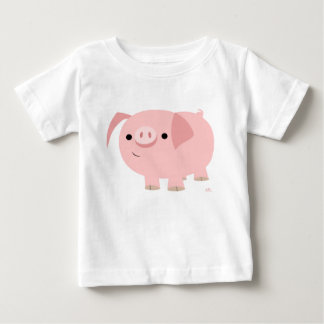 T-shirt Pour Bébé T-shirt bébé cochon en caricature mignonne