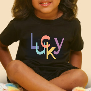 T-shirt Pour Bébé T-shirt bébé coloré Lucky   DP7Art