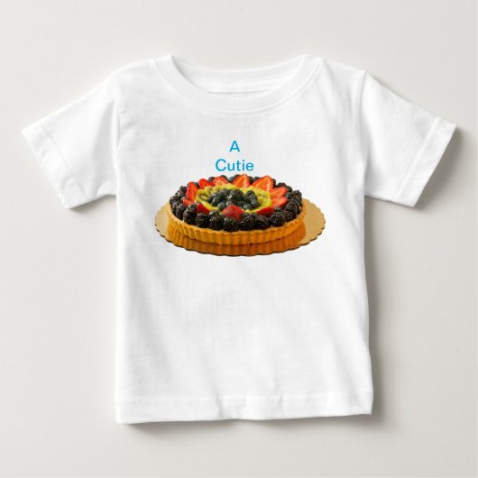 T-shirt Pour Bébé T-shirt bébé cutiepie (Devant)
