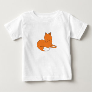 T-shirt Pour Bébé T-shirt bébé dessin Fox