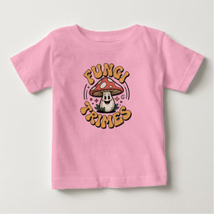 T-shirt Pour Bébé T-shirt bébé drôle champignons Trimes Cadeau mig