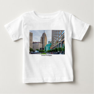 T-shirt Pour Bébé T-shirt bébé du centre-ville de Detroit