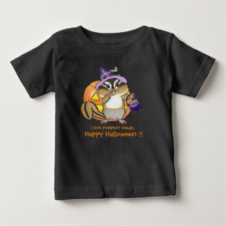 T-shirt Pour Bébé T-shirt bébé écureuil d'Halloween (Tamia)