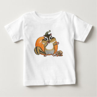 T-shirt Pour Bébé T-shirt bébé écureuil mignon (écureuil) Citrouille