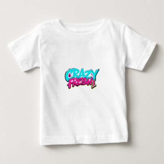 T-shirt Pour Bébé T-shirt bébé élégant et fou (Devant)