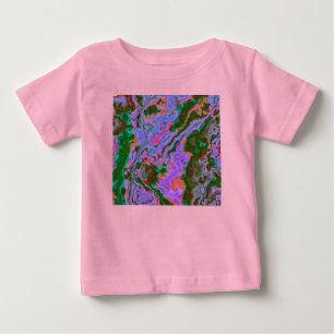 T-shirt Pour Bébé T-shirt bébé en marbre aigre
