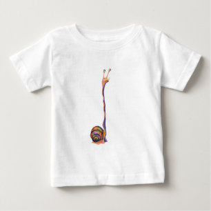 T-shirt Pour Bébé T-shirt bébé escargot drôle
