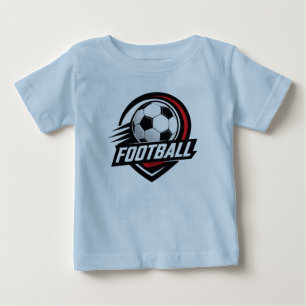 T-shirt Pour Bébé T-shirt bébé football Tee petite étoile de footba