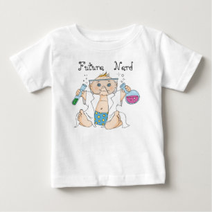 T-shirt Pour Bébé T-shirt bébé / Futur Nerd / Garçon
