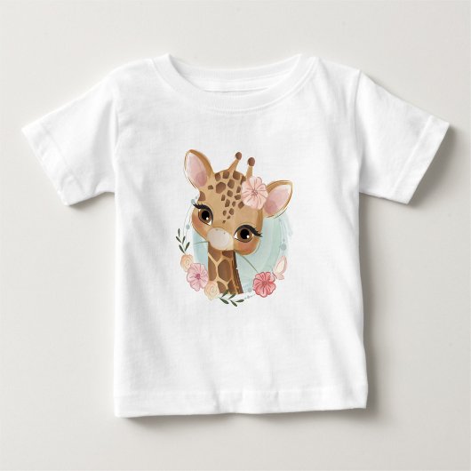 T-shirt Pour Bébé T-Shirt Bébé Giraffe Cute