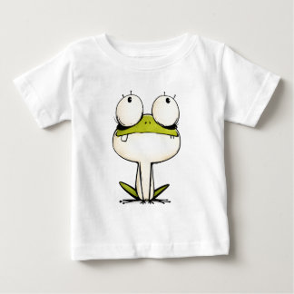 T-shirt Pour Bébé T-shirt Bébé Grenouille Mignon avec une Dent Dessi