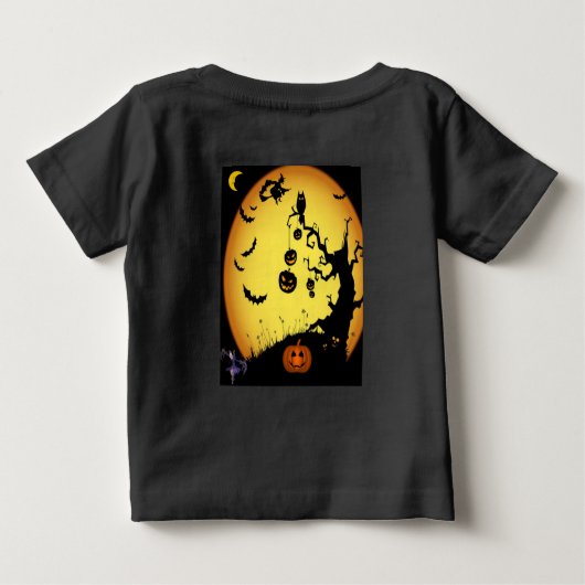 T-shirt Pour Bébé T-shirt bébé Halloween (Dos)
