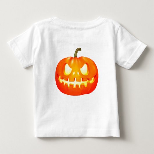 T-shirt Pour Bébé T-shirt bébé Jack-O-Lantern (Dos)