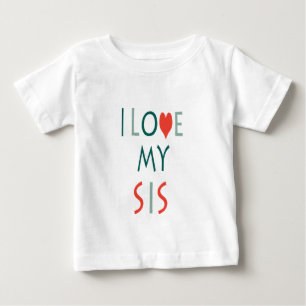 T-shirt Pour Bébé T-shirt bébé J'adore Ma Soeur