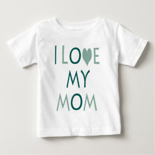 T-shirt Pour Bébé T-shirt bébé J'aime ma maman