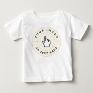 T-shirt Pour Bébé T-shirt Bébé Jersey fin - Personnalisé (ajouter im