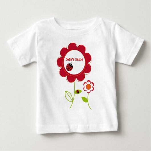 T-shirt Pour Bébé T-shirt bébé Ladybug (Devant)