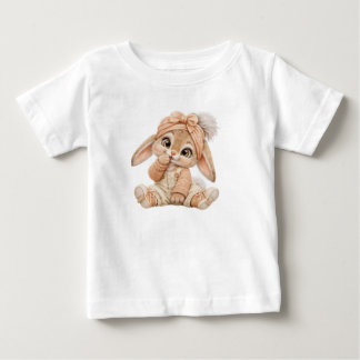 T-shirt Pour Bébé T-shirt bébé lapin chibi kawaii mignon