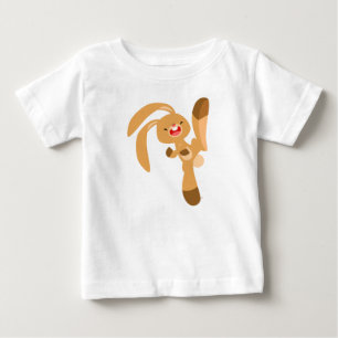T-shirt Pour Bébé T-shirt bébé lapin Kickjumping mignon