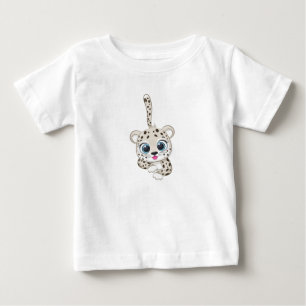 T-shirt Pour Bébé T-shirt bébé léopard mignon