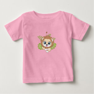 T-shirt Pour Bébé T-shirt bébé Lion mignon