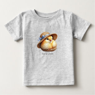 T-shirt Pour Bébé T-shirt bébé Little Chick Blue Ribbon