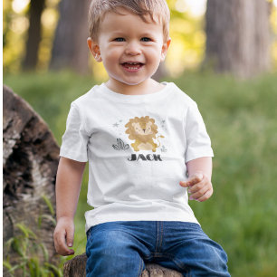 T-shirt Pour Bébé T-shirt bébé Little Lion Customisé 0-24 mos
