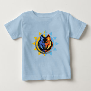 T-shirt Pour Bébé T-shirt bébé loup mignon