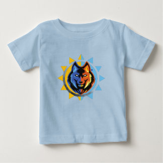 T-shirt Pour Bébé T-shirt bébé loup mignon