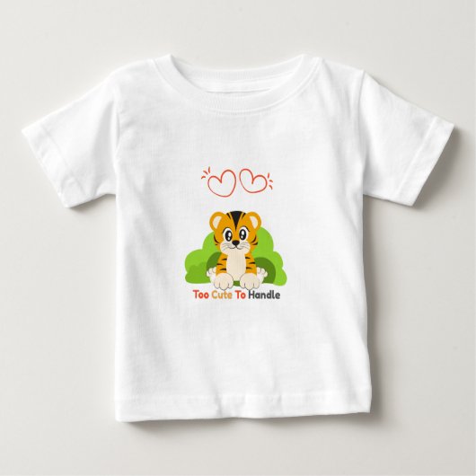 T-shirt Pour Bébé T shirt bébé mignon (Devant)