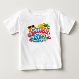 T-shirt Pour Bébé T-shirt bébé mignon ambiance estivale | Su