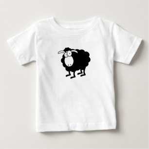 T-shirt Pour Bébé T-shirt bébé mouton noir