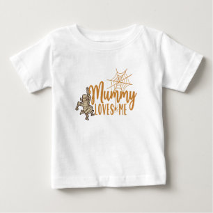 T-shirt Pour Bébé T-shirt bébé Mummy ludique - Halloween effrayant