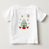 T-shirt Pour Bébé T-shirt bébé Noël (Dos)