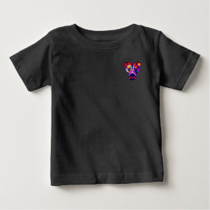 T-shirt Pour Bébé T-shirt bébé noir poche Alexander's Dog