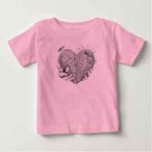 T-shirt bébé ou tout-petit avec "Vous tenez mon co