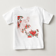 T-Shirt BÉBÉ PARROTT AVEC NOM PERSONNALISÉ
