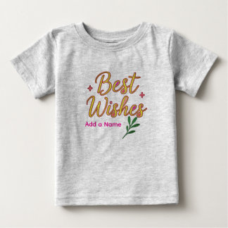 T-shirt Pour Bébé T-shirt bébé personnalisé avec nom