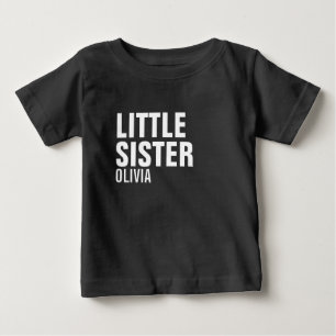 T-shirt Pour Bébé T-shirt bébé personnalisé petite soeur